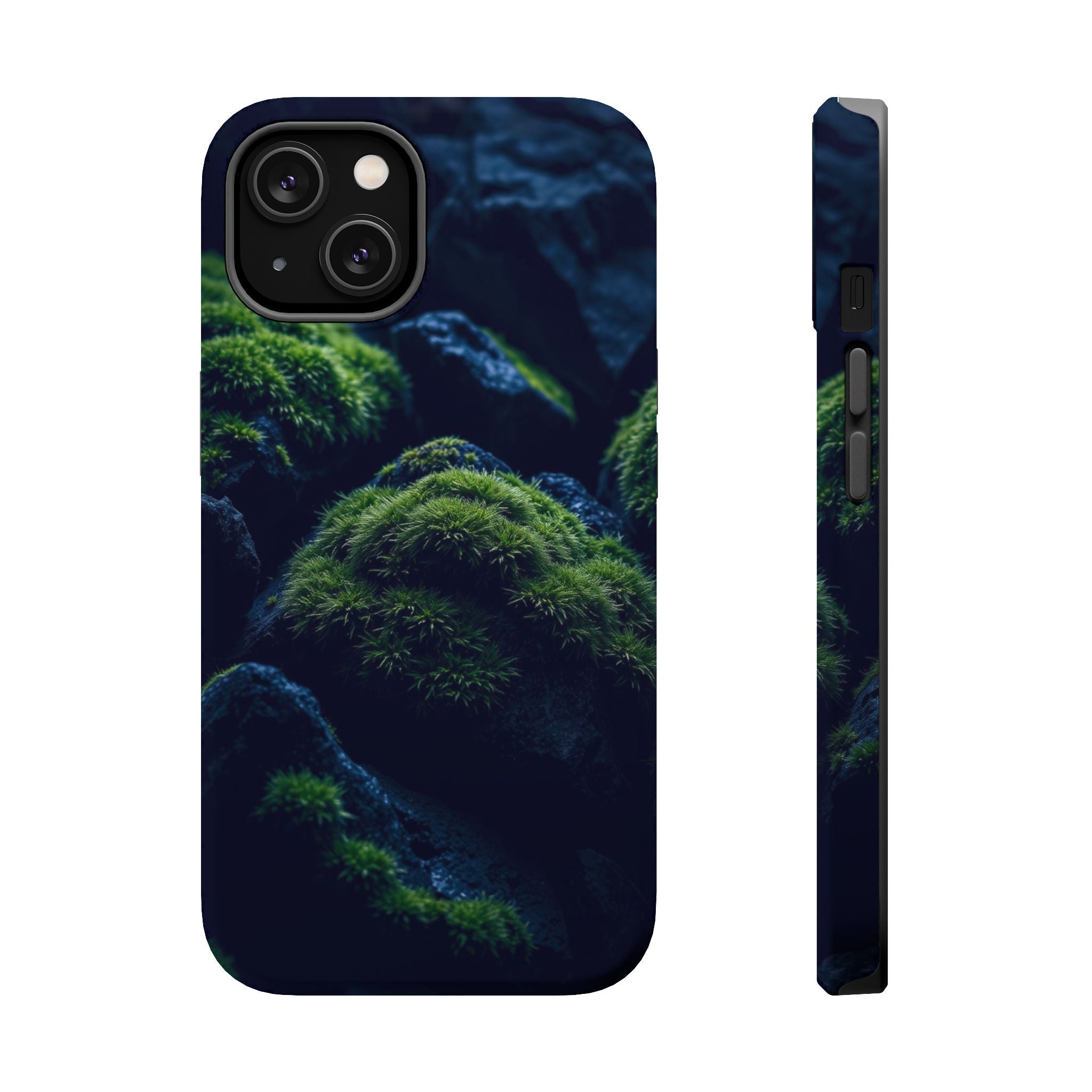 iPhone Dreamy Moss Covered Rocks Design Slim Everyday iPhone 18 · iPhone Case