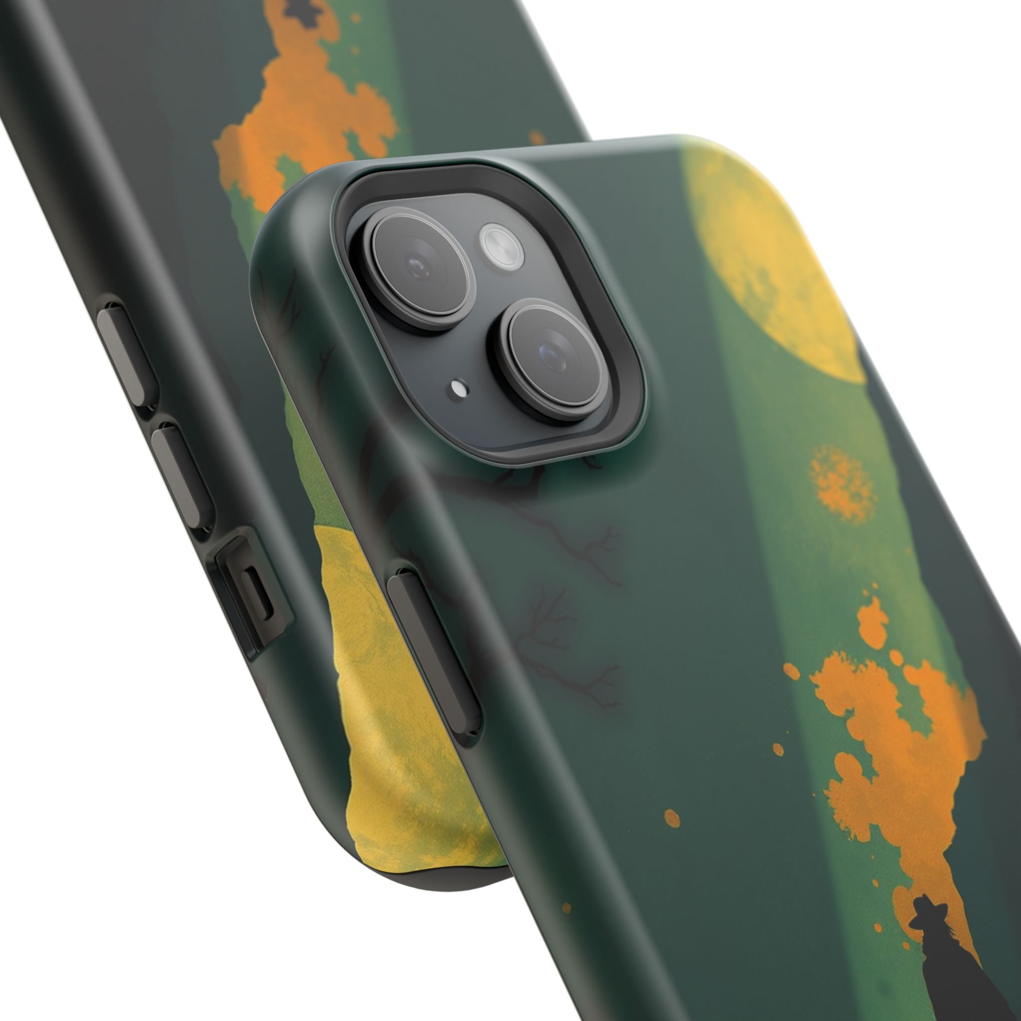 iPhone Mustard And Rust Dissolve Effect Slim Everyday iPhone Designer · iPhone C