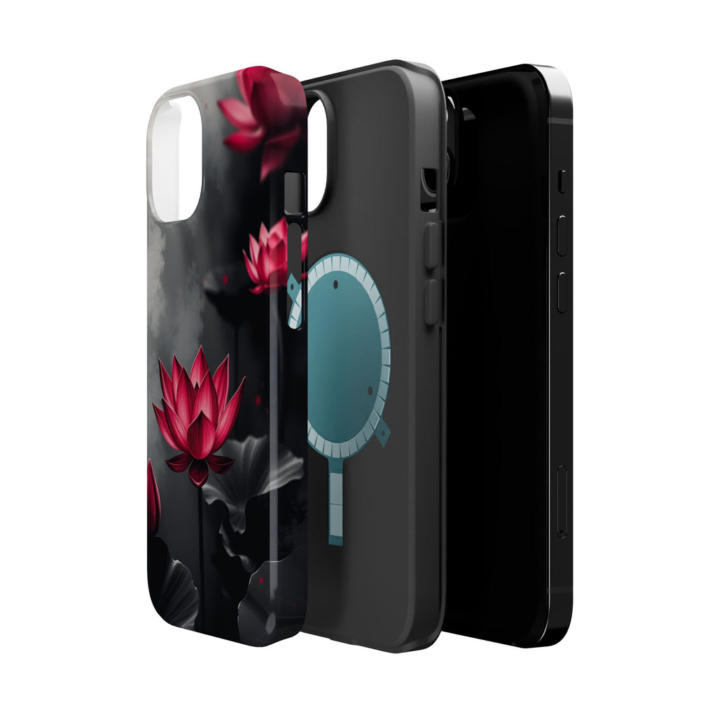 iPhone Lotus Pond Mystic Art 15 Slim Everyday Designer Case · iPhone Case