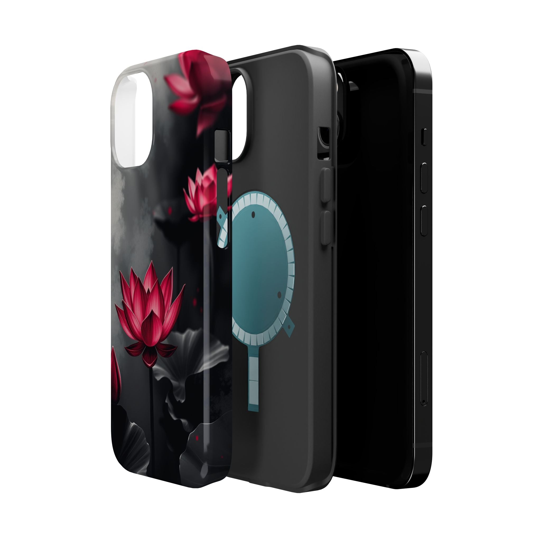 iPhone Lotus Pond Mystic Art 15 Slim Everyday Designer Case · iPhone Case