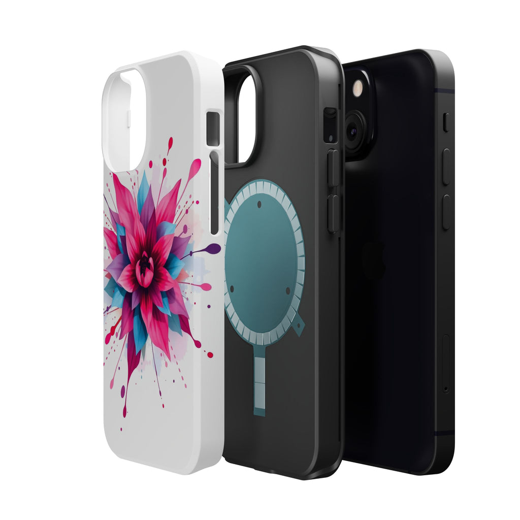 iPhone Floral Watercolor Splash Electric Art Slim iPhone Everyday · iPhone Case