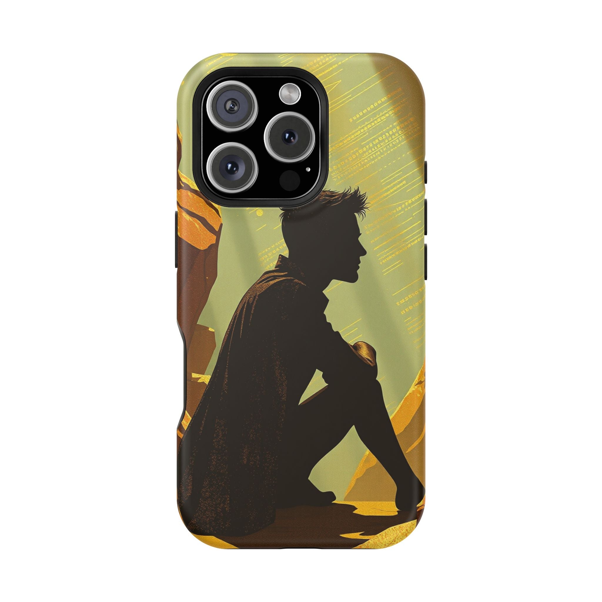 iPhone Mustard And Rust Overthinking Again Slim Everyday Designer Case · iPhone