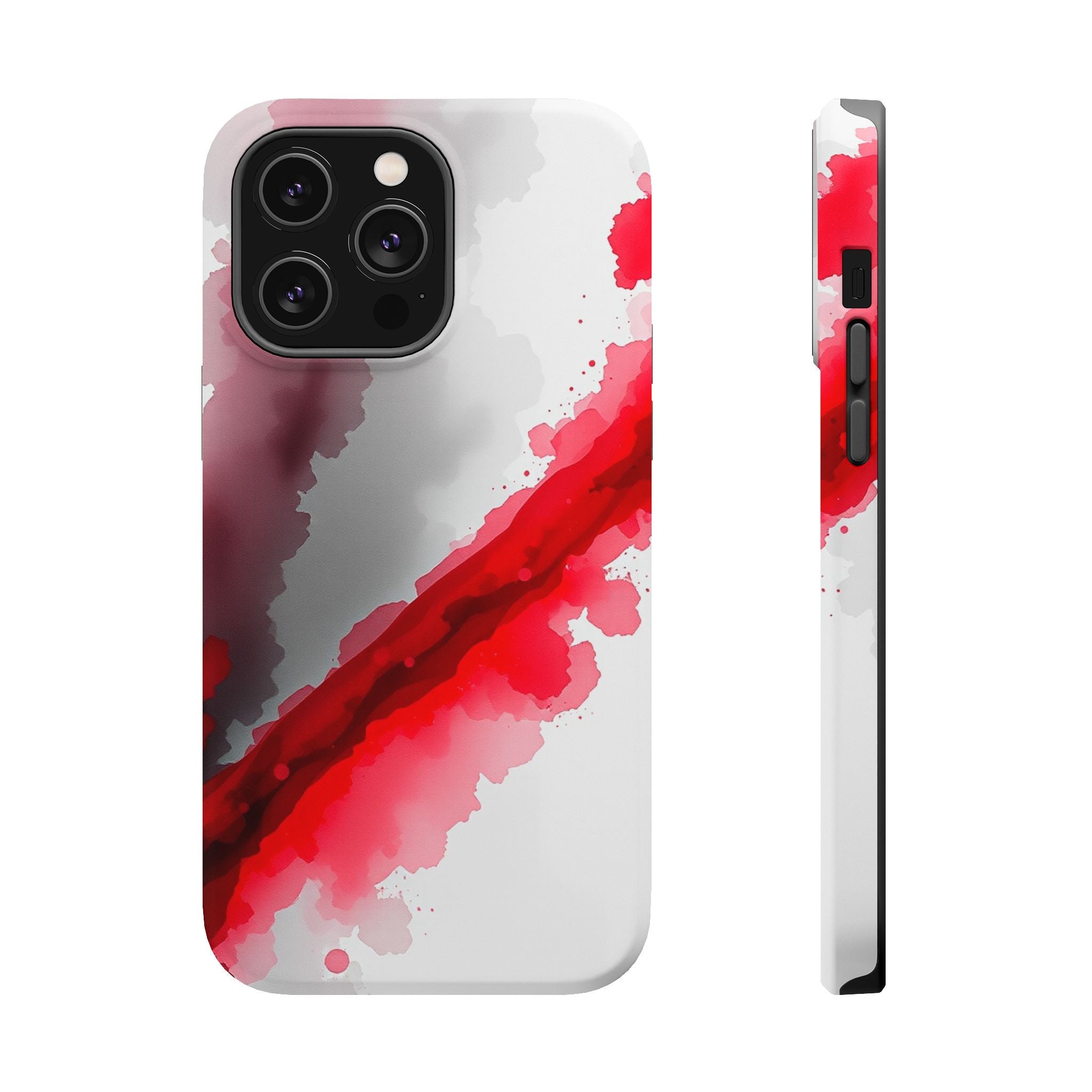 iPhone Carbon Fiber Weave Vibrant Watercolor Slim iPhone Everyday · iPhone Case