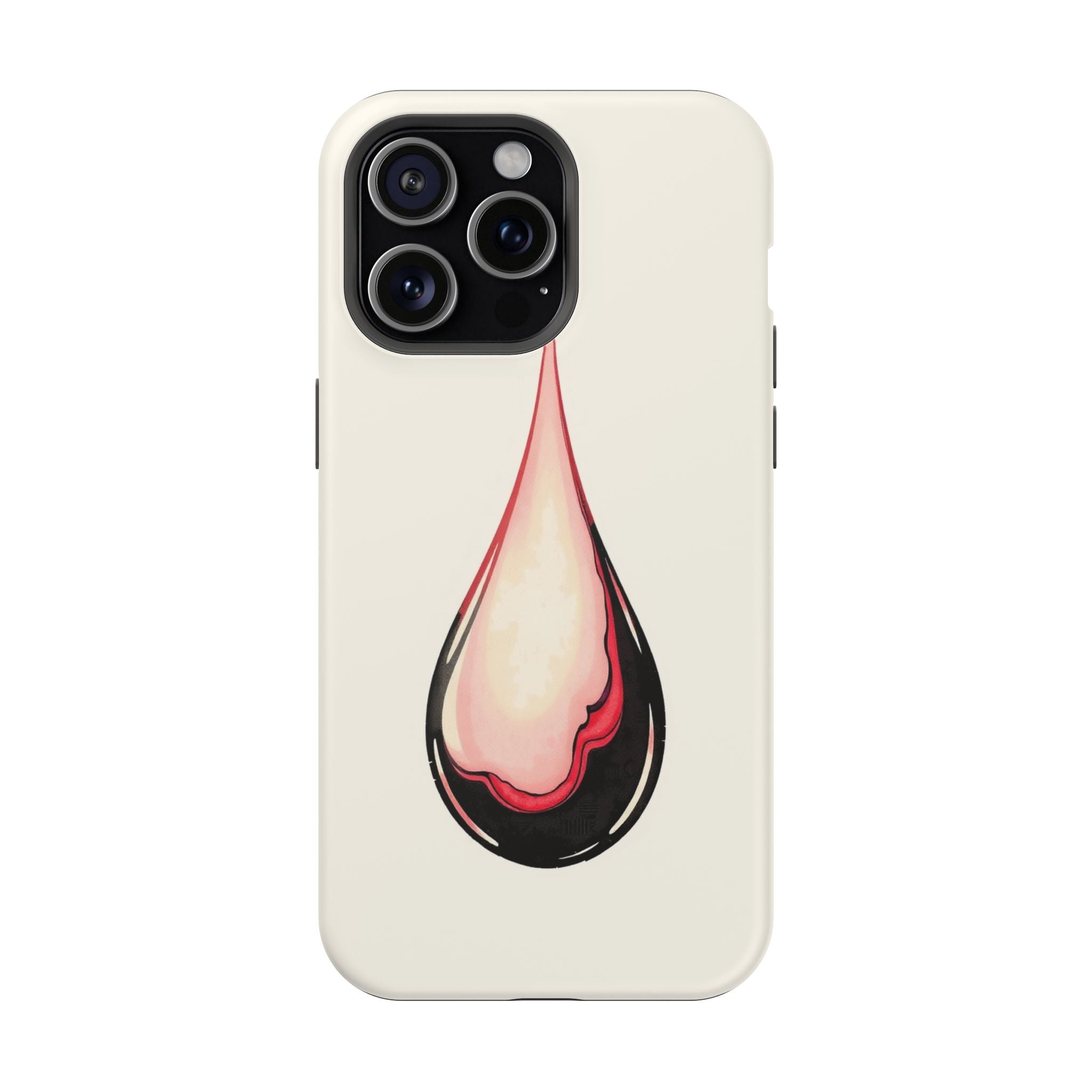 iPhone Ink Drop Dark Gothic Slim Everyday Designer Case · iPhone Case Quiet Mood