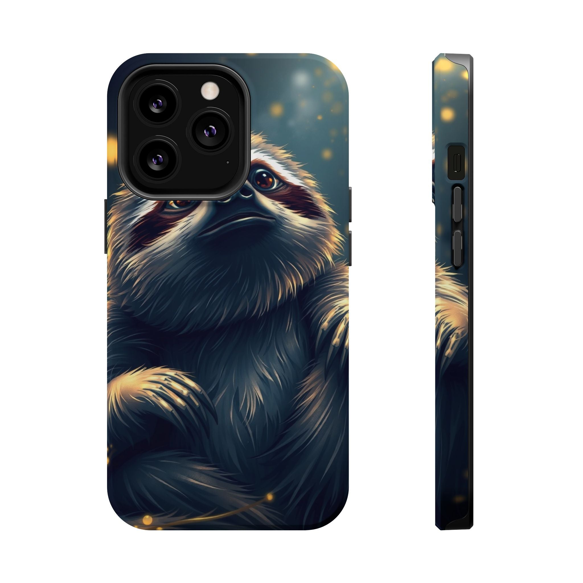 iPhone Vibrant Cozy Sloth Mode Design Slim Everyday Designer Case · iPhone Case