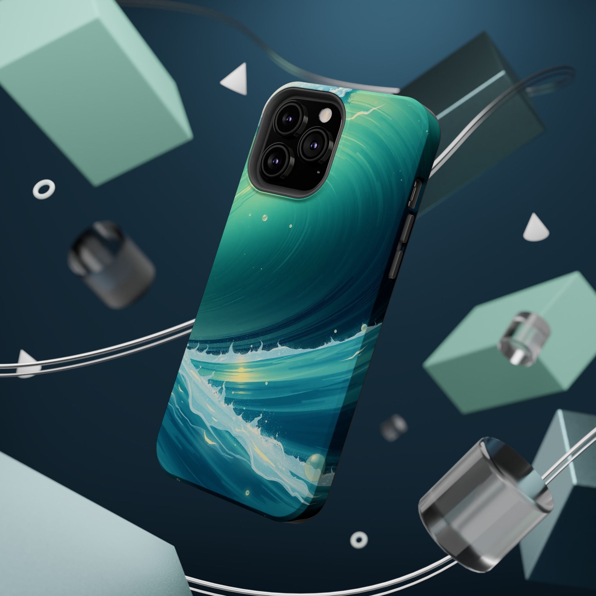 iPhone Ocean Wave Crash Enchanted Art Slim Everyday iPhone 17 Designer · iPhone