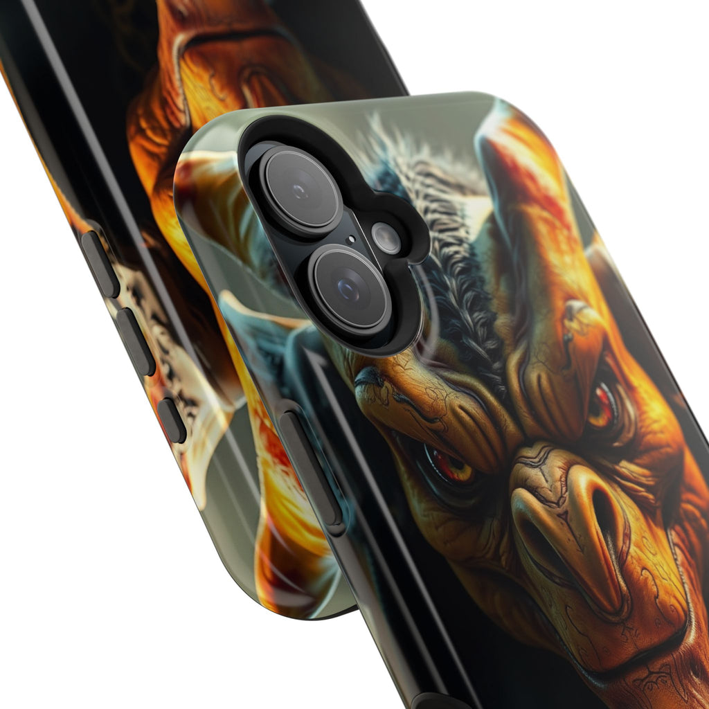 iPhone Mustard And Rust Goblin Mode Activated Slim Everyday Designer Case · iPho