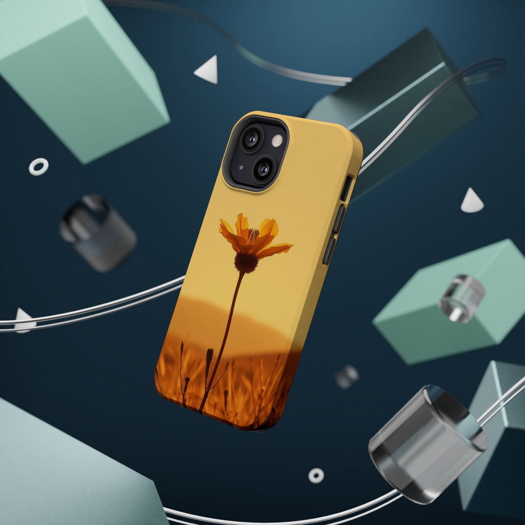 iPhone Desert Flower Cinematic Art Bold Modern Everyday Snap Case · iPhone Case