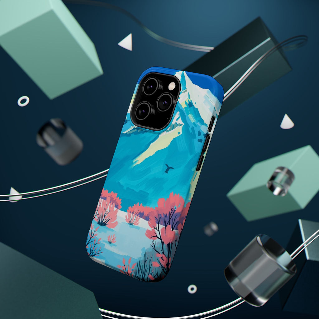 iPhone Snow Field Electric Art Slim Everyday Designer Case · iPhone Case