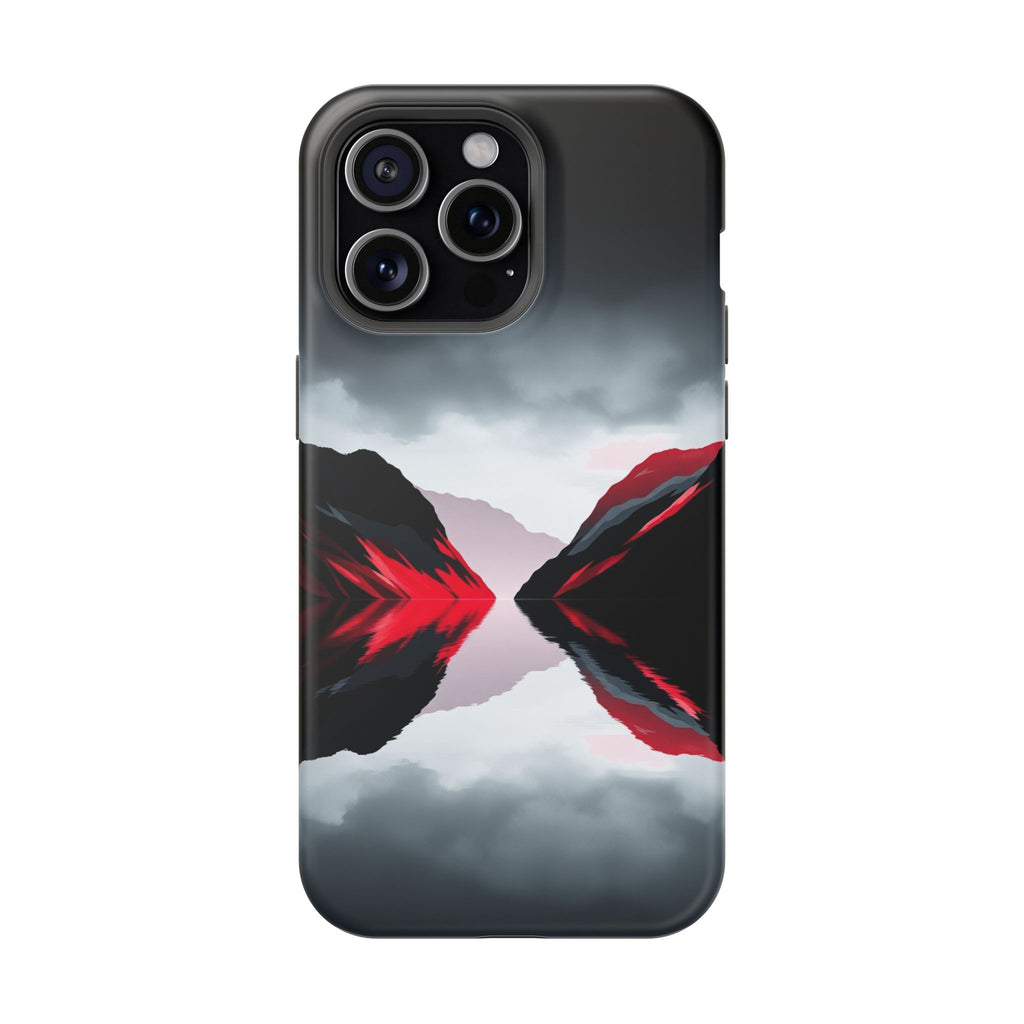 iPhone Vibrant Fjord Reflection Design Slim Everyday Designer Case · iPhone Case
