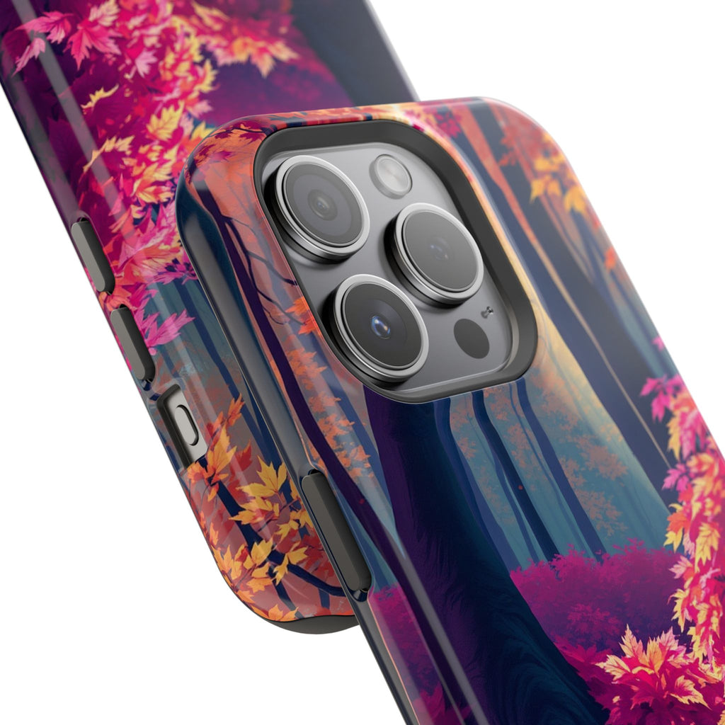 iPhone Earthy Autumn Forest Floor Design Slim Everyday iPhone Designer · iPhone