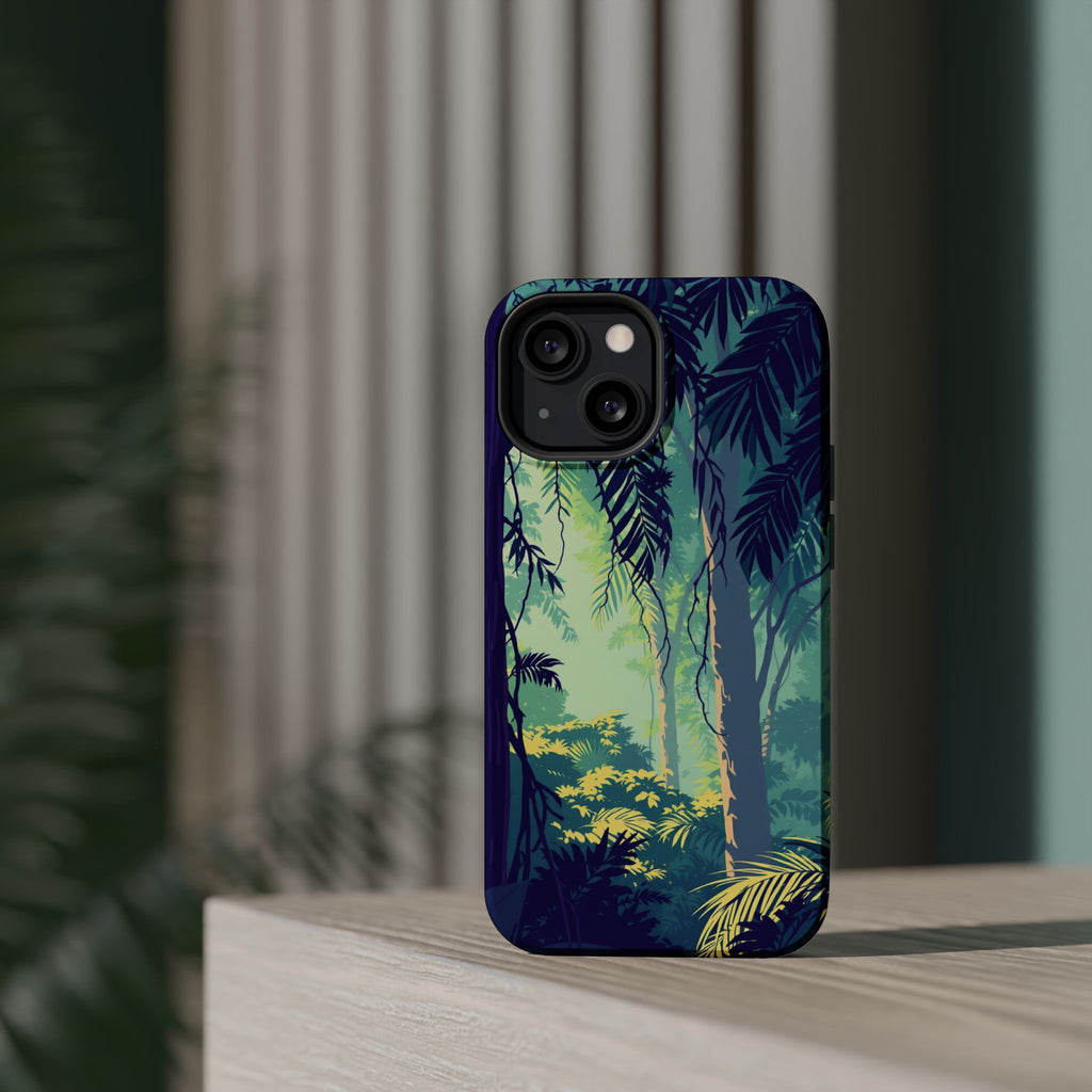 iPhone Mint And Blush Rainforest Canopy Slim Everyday iPhone Designer · iPhone C