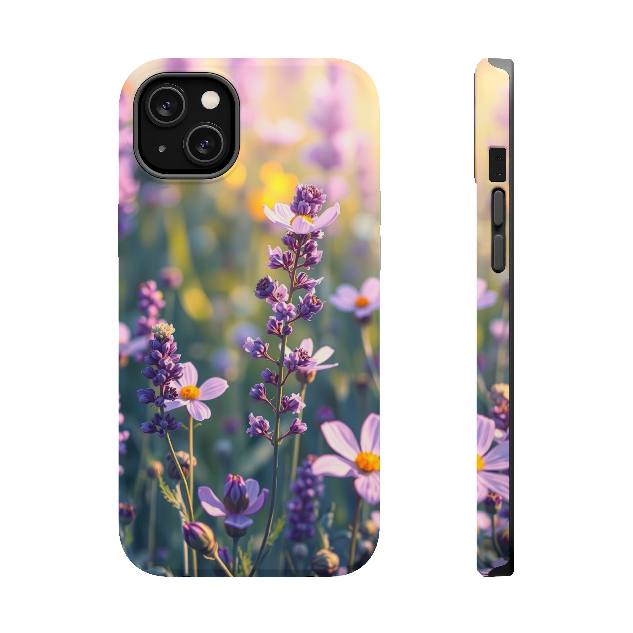 iPhone Lavender And Pearl Wildflower Field Slim iPhone Everyday · iPhone Case