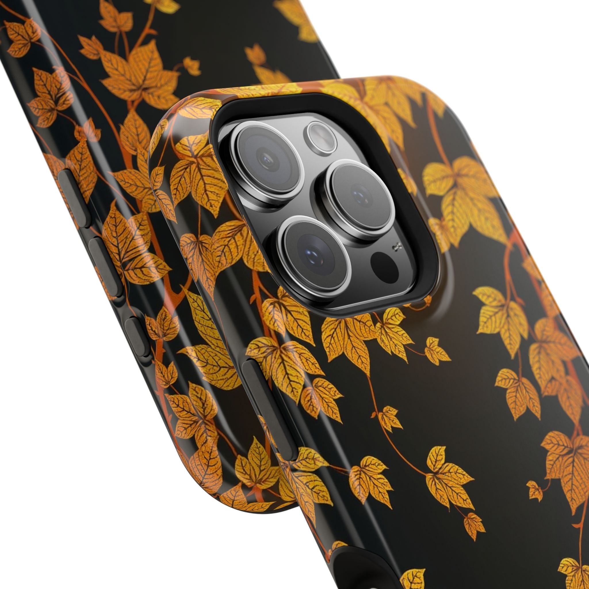 iPhone Mustard And Rust Art Nouveau Vine Slim Everyday iPhone 14 · iPhone Case