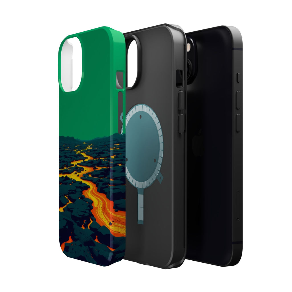 iPhone Lava Field Dreamy Design Slim Everyday Designer Case · iPhone Case