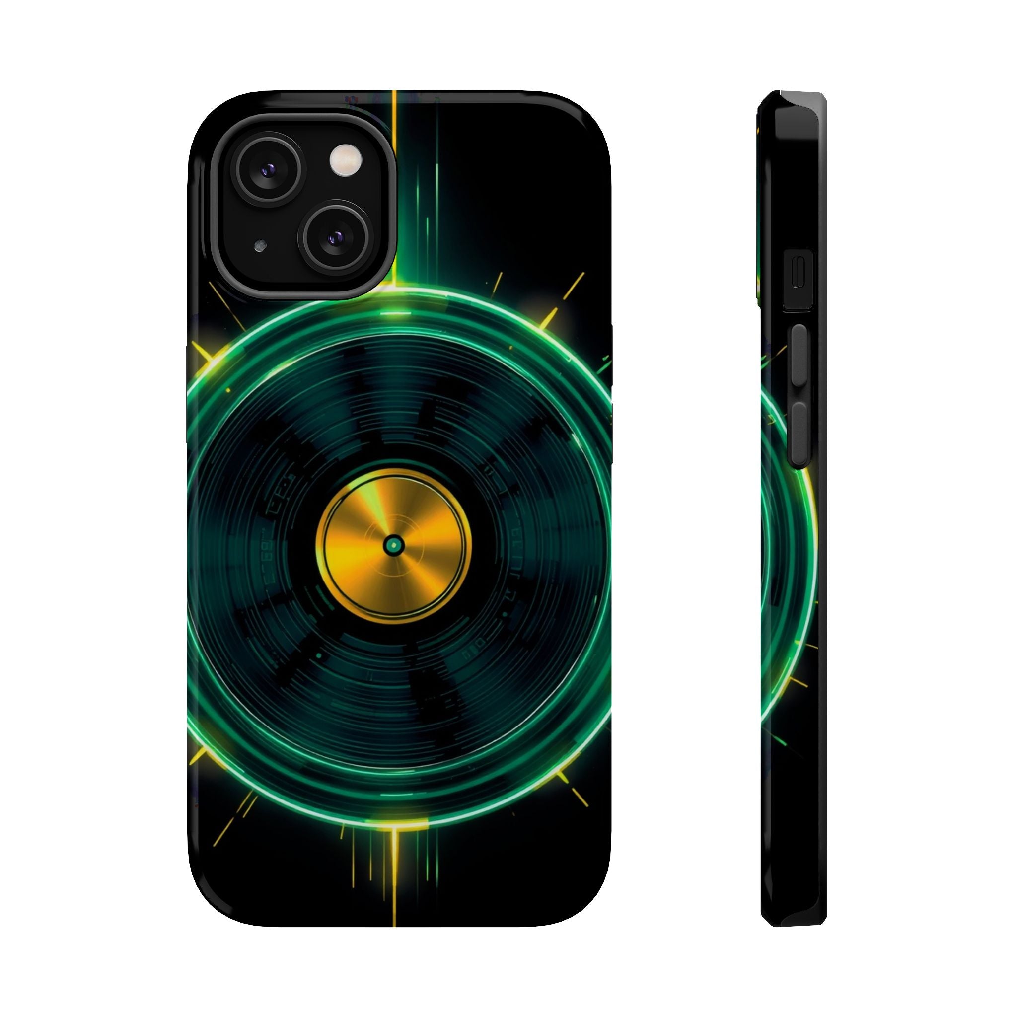 iPhone Dreamy Record Vinyl Spin Design Slim Everyday Designer Case · iPhone Case