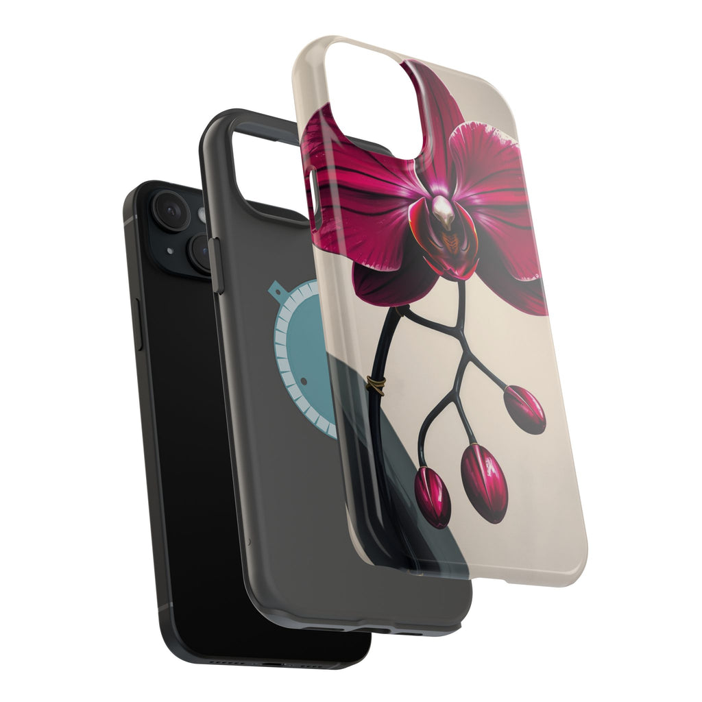 iPhone Orchid Study Enchanted Art Bold Modern Everyday Snap Case · iPhone Case