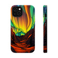 iPhone Vibrant Northern Lights Design Slim Everyday Designer Case · iPhone Case