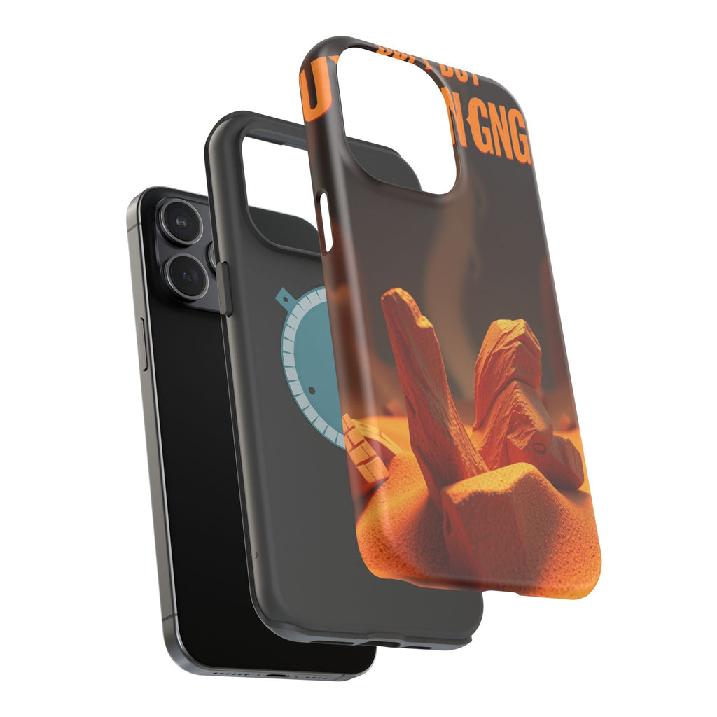 iPhone Earthy Soft but Unhinged Design Slim Everyday Designer Case · iPhone Case