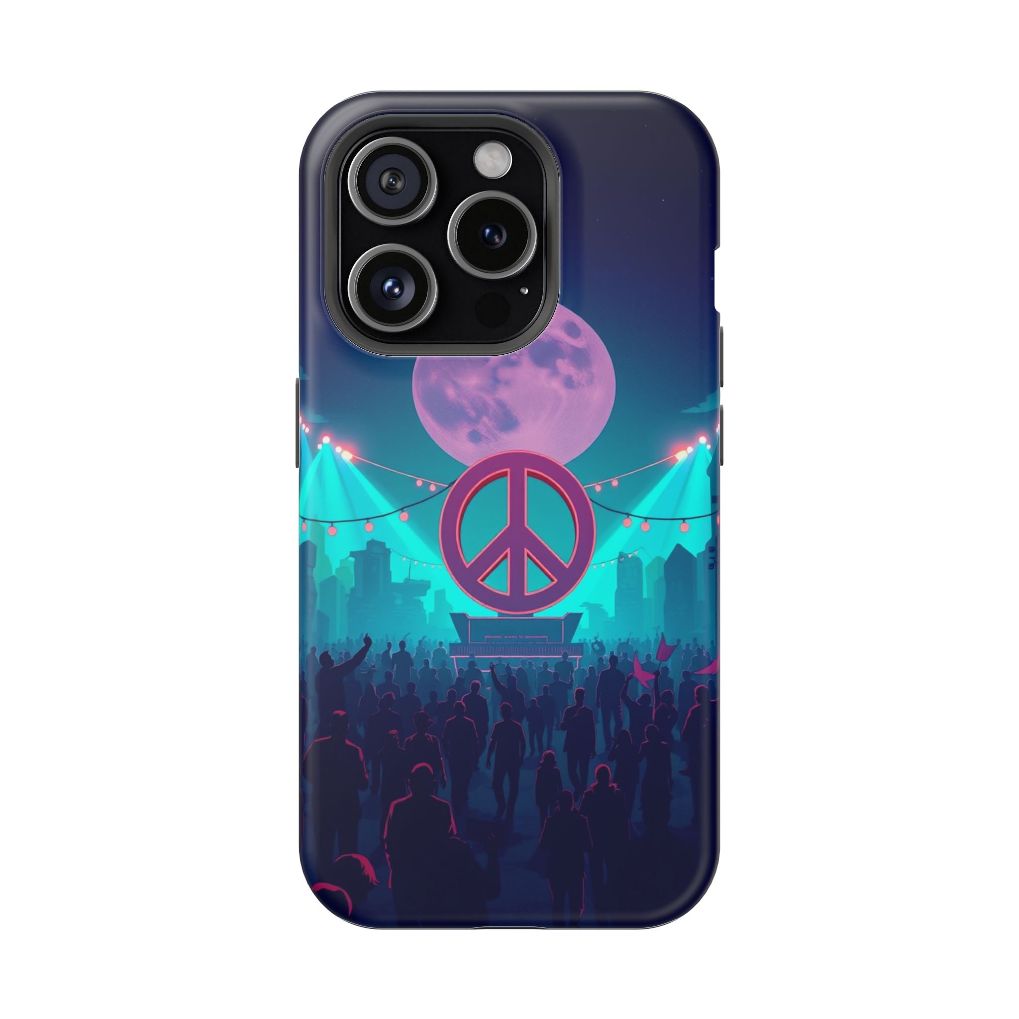 iPhone Woodstock Peace Mystic Art Bold Modern Everyday Snap Case · iPhone Case