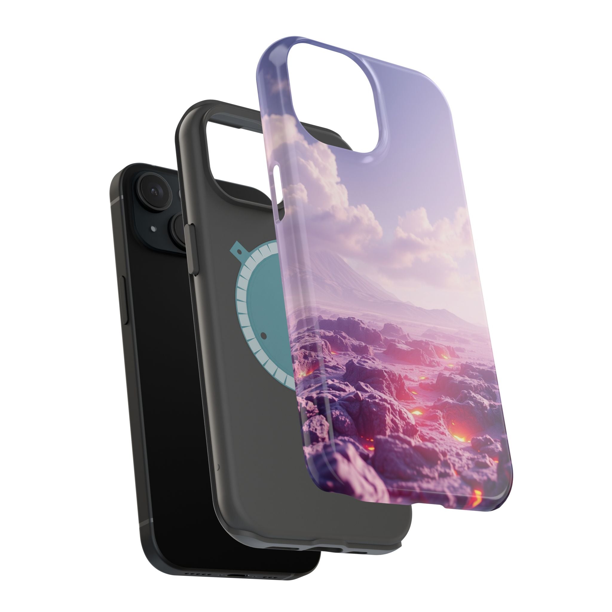 iPhone Lava Field Cinematic Art Slim Everyday Designer Case · iPhone Case