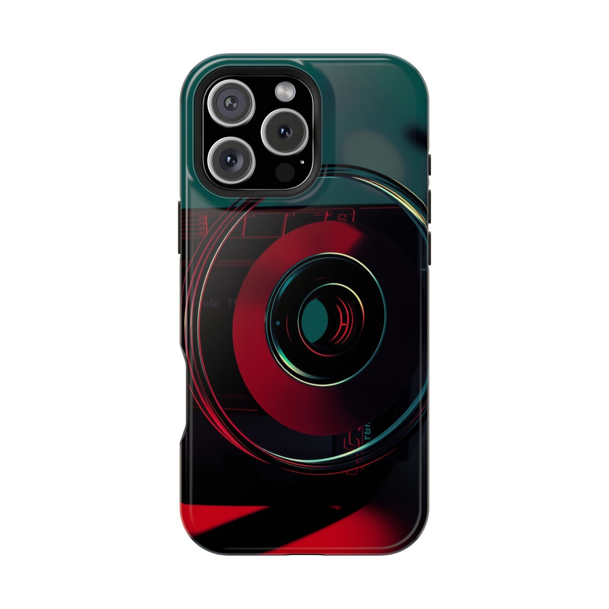 iPhone Vibrant Cassette Tape Rewind Design Slim Everyday Designer Case · iPhone