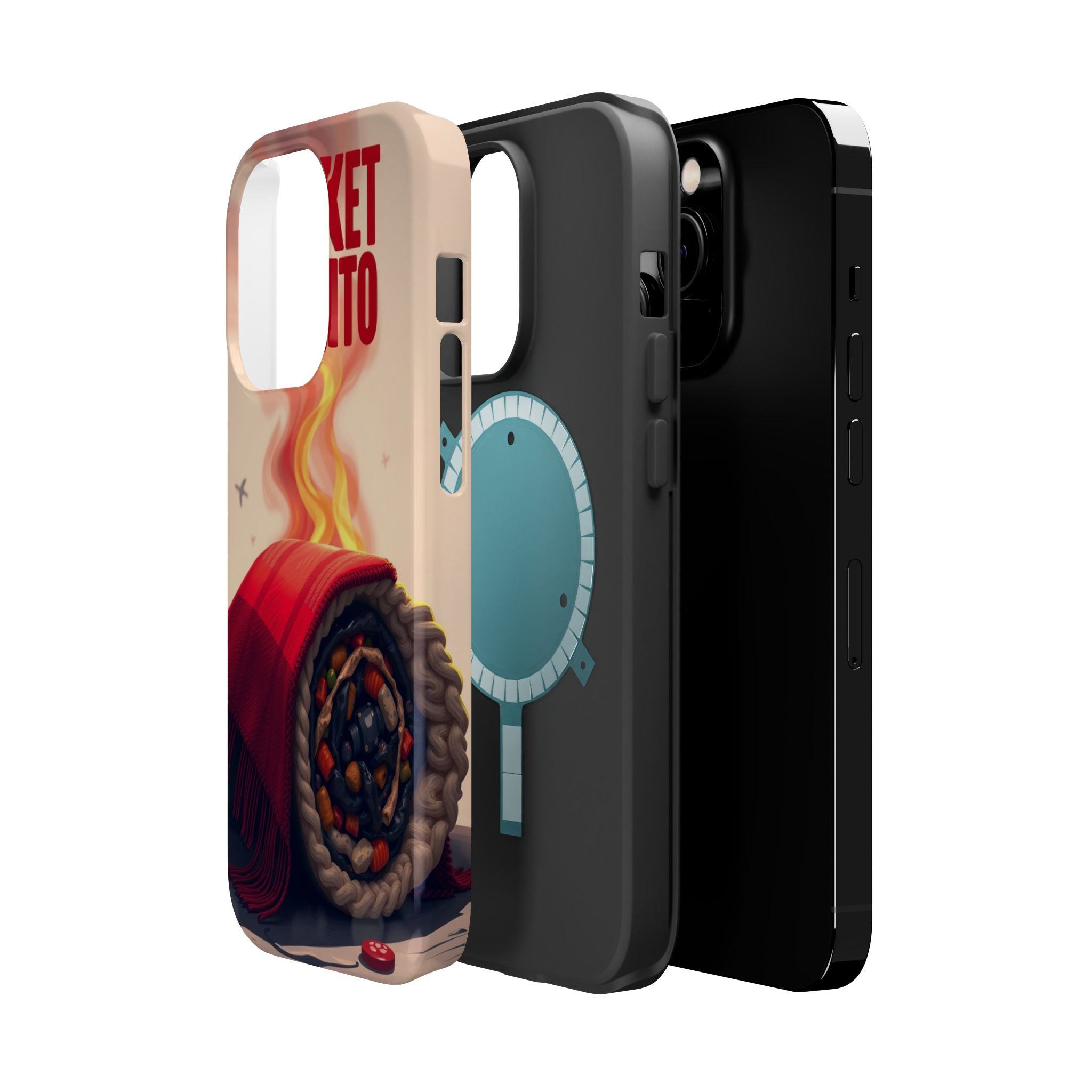 iPhone Serene Blanket Burrito Design Slim Everyday Designer Case · iPhone Case