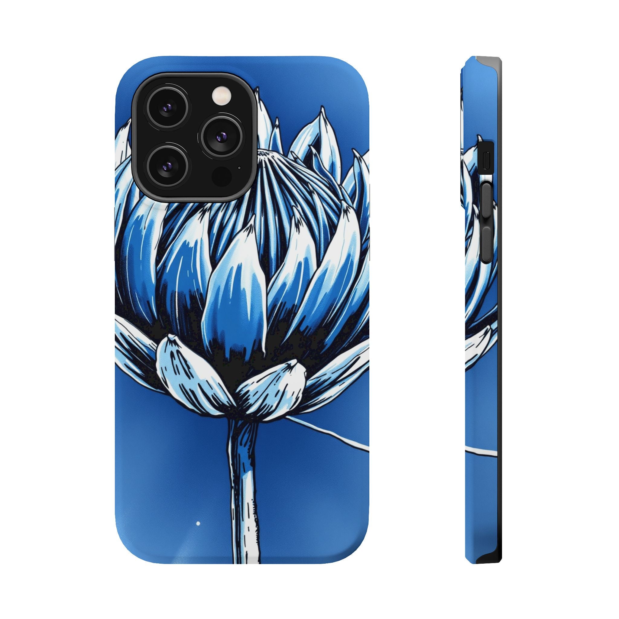 iPhone Protea Bold Hand-Drawn Sketch Slim Everyday Designer Case · iPhone Case