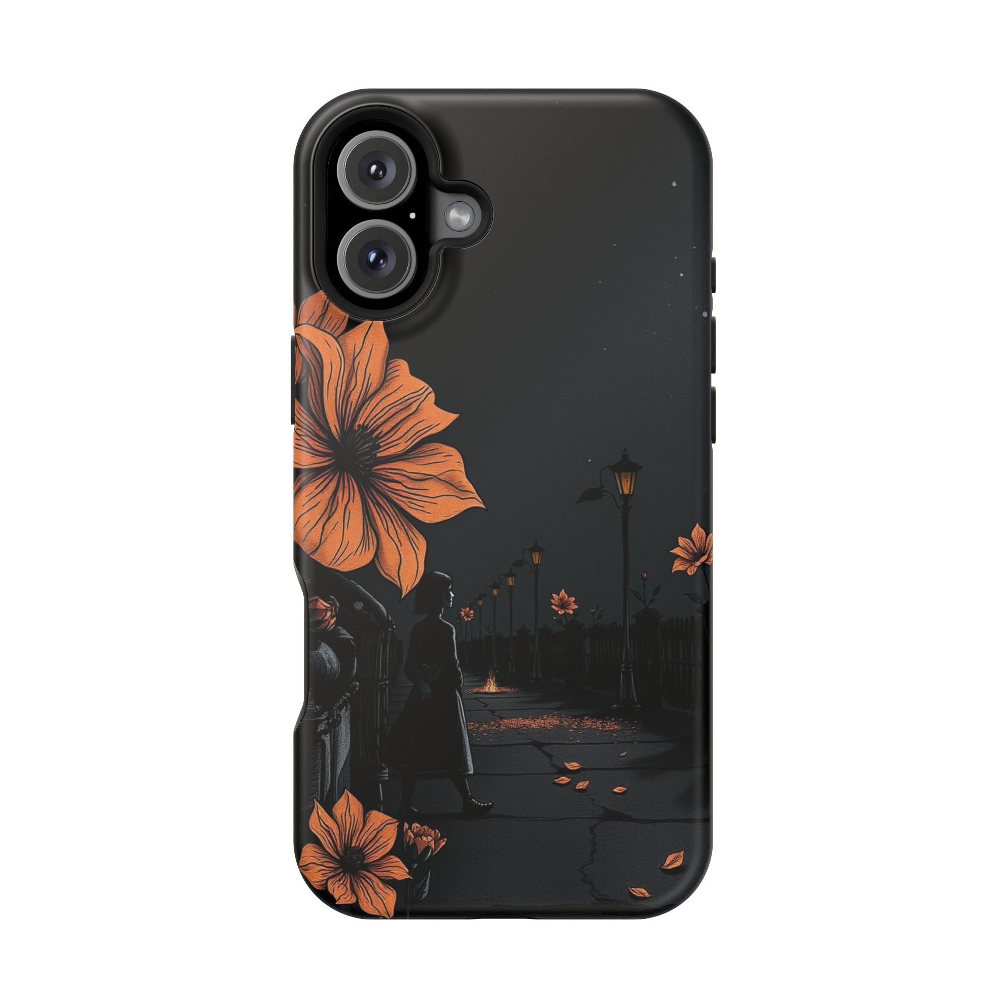 iPhone Night Bloomer Electric Art Bold Modern Everyday Snap Case · iPhone Case