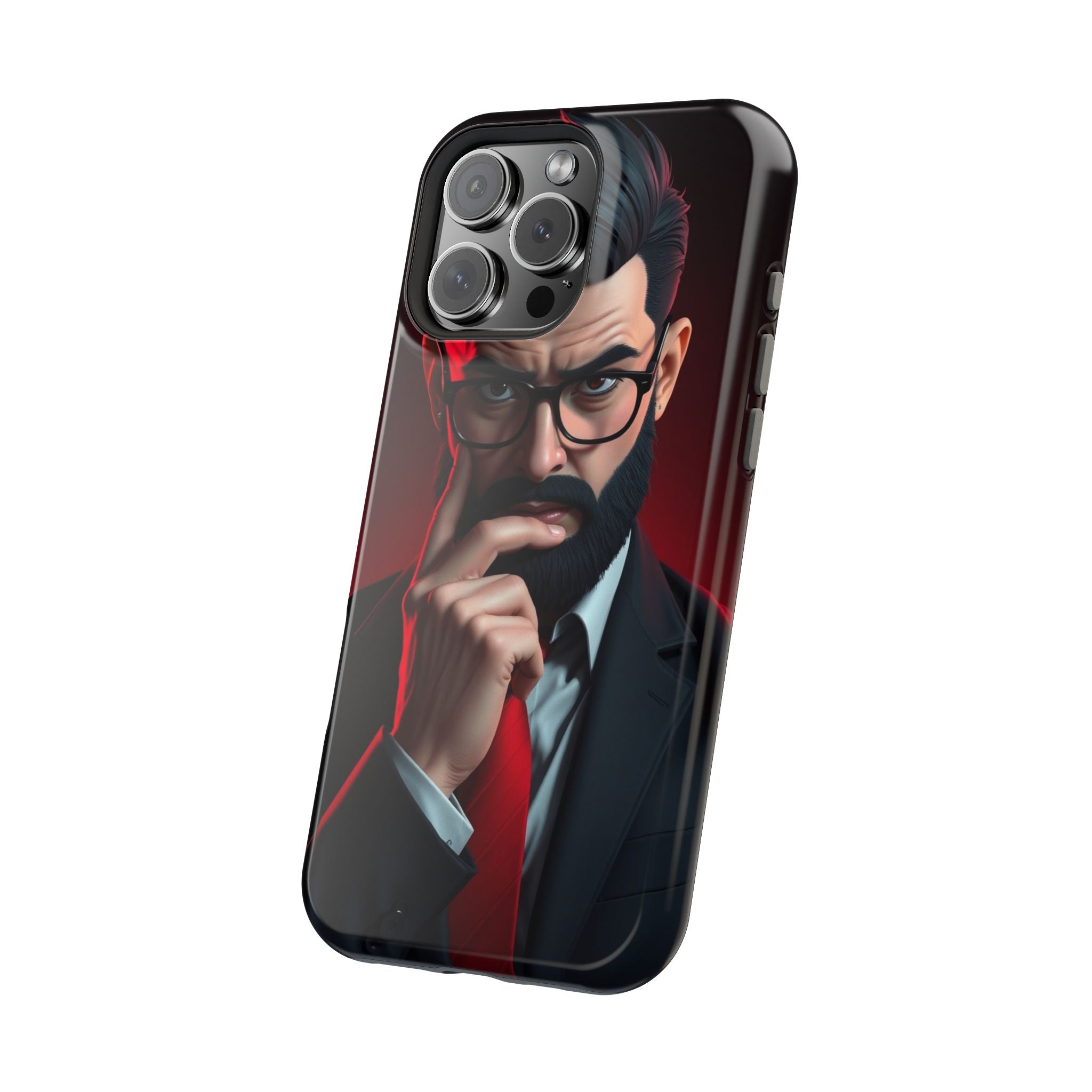 iPhone Vibrant Professional Overthinker Design Soft Finish Everyday Case · iPhon