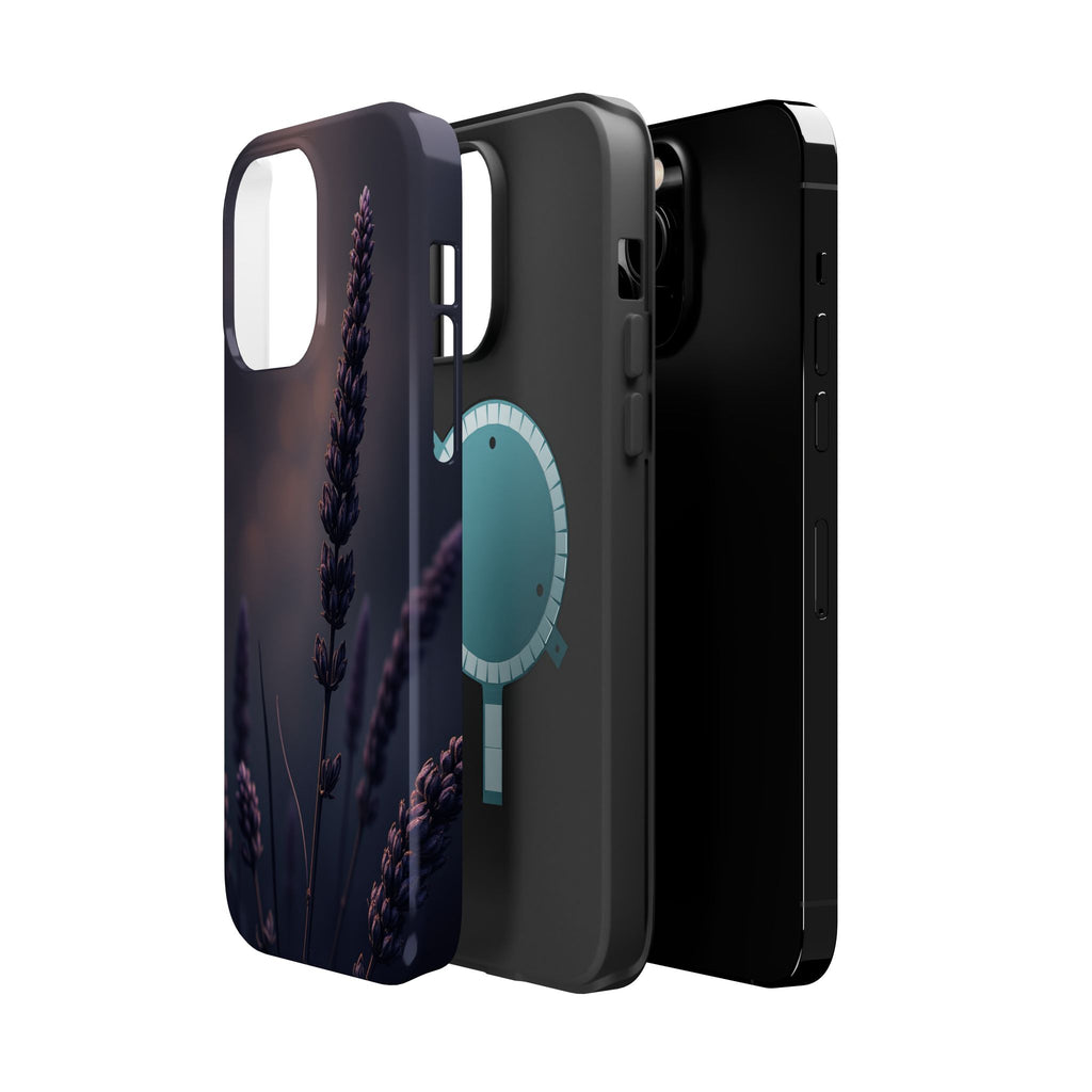 iPhone Lavender Haze Electric Art Clean Minimal Snap Case · iPhone Case
