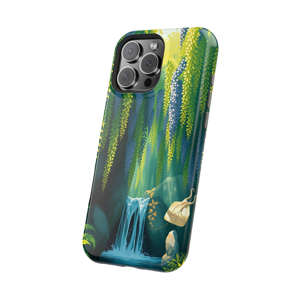 iPhone Wisteria Cascade Mystic Art Bold Modern Everyday Snap Case · iPhone Case