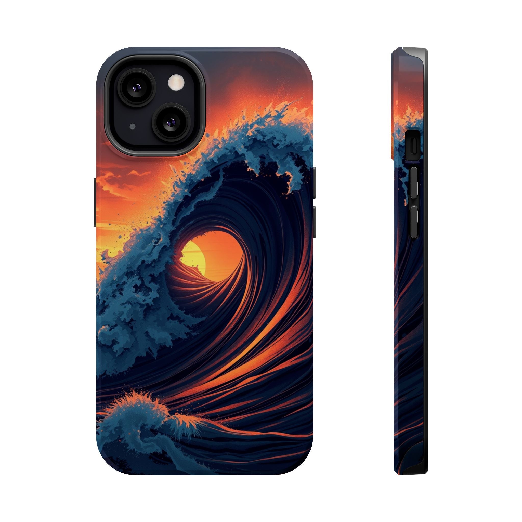 iPhone Radiant Sound Wave Design Bold Modern Everyday Snap Case · iPhone Case
