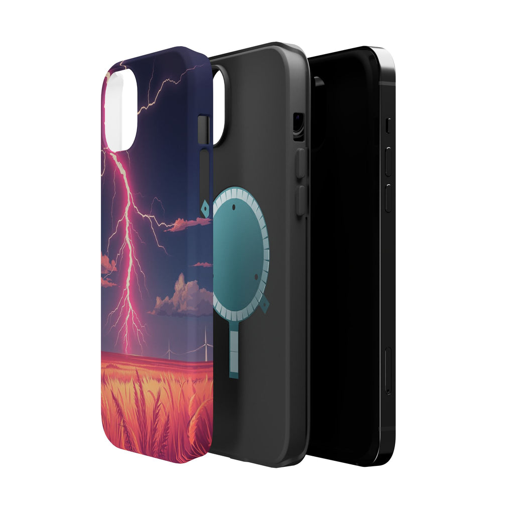 iPhone Rose Pink And Cream Prairie Lightning Slim iPhone Everyday · iPhone Case