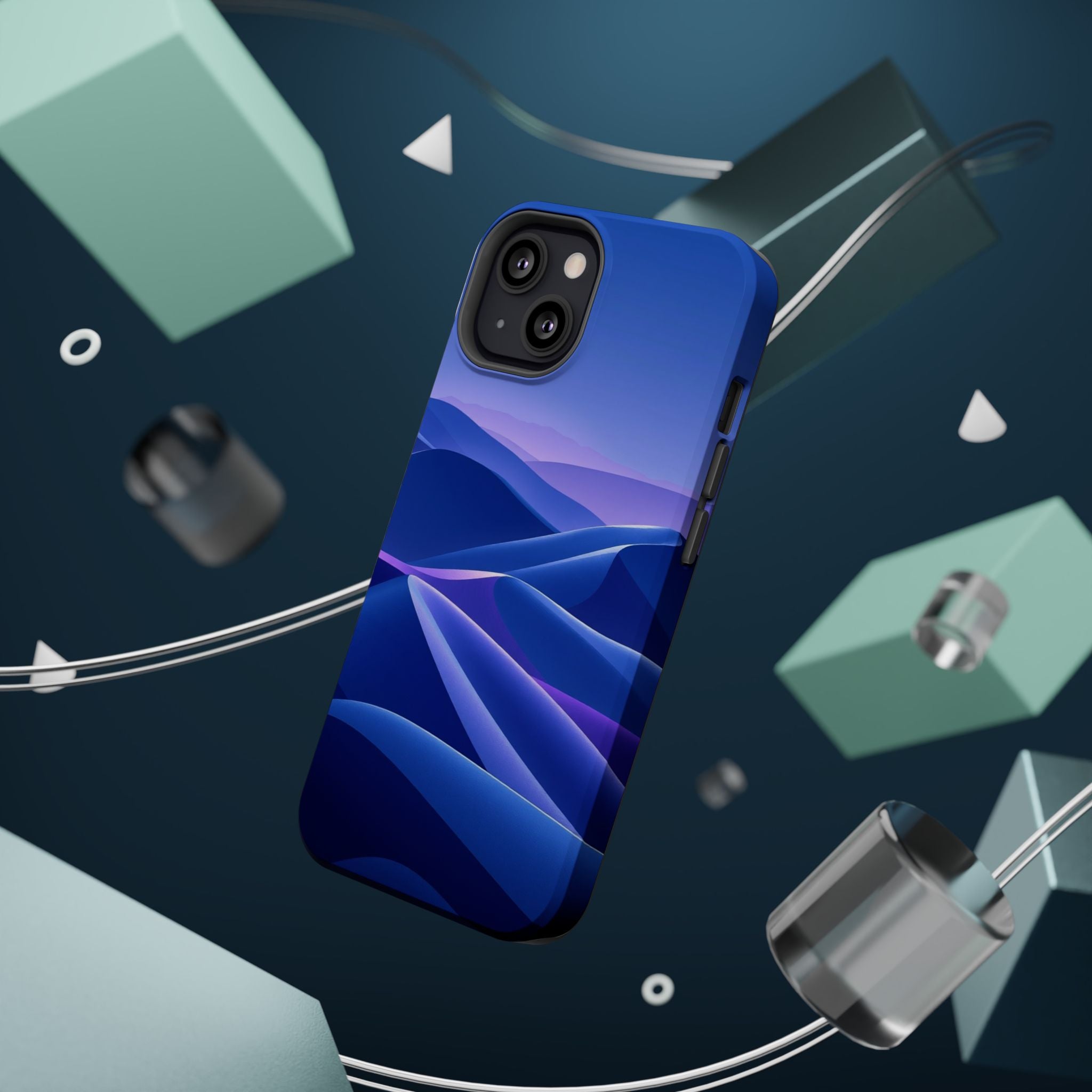 iPhone Rolling Hills Enchanted Art Bold Modern Everyday Snap Case · iPhone Case