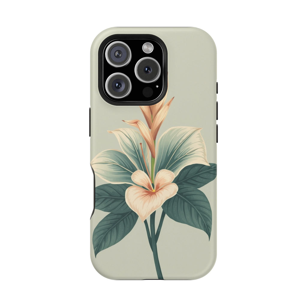 iPhone Tropical Bloom Cinematic Art Slim Everyday Designer Case · iPhone Case