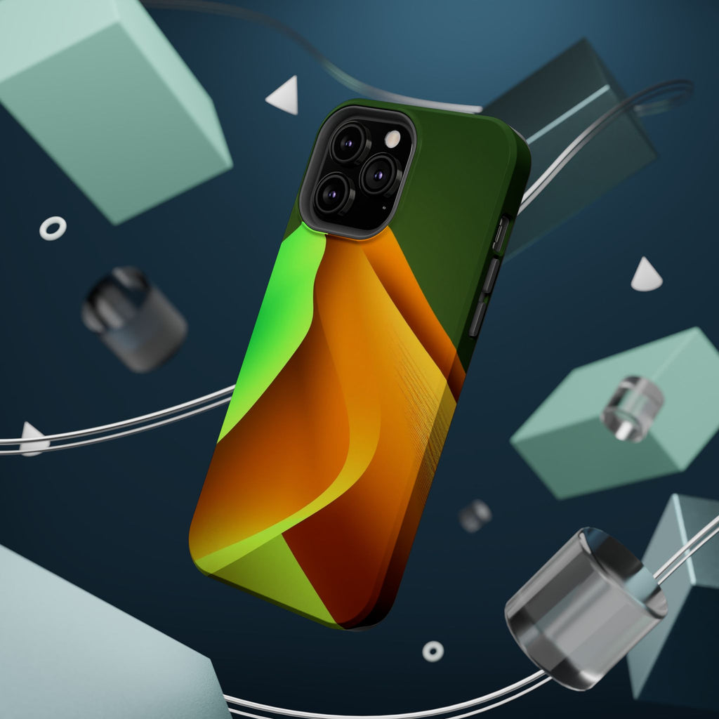 iPhone Emerald Green And Gold Desert Dunes Slim iPhone Everyday · iPhone Case