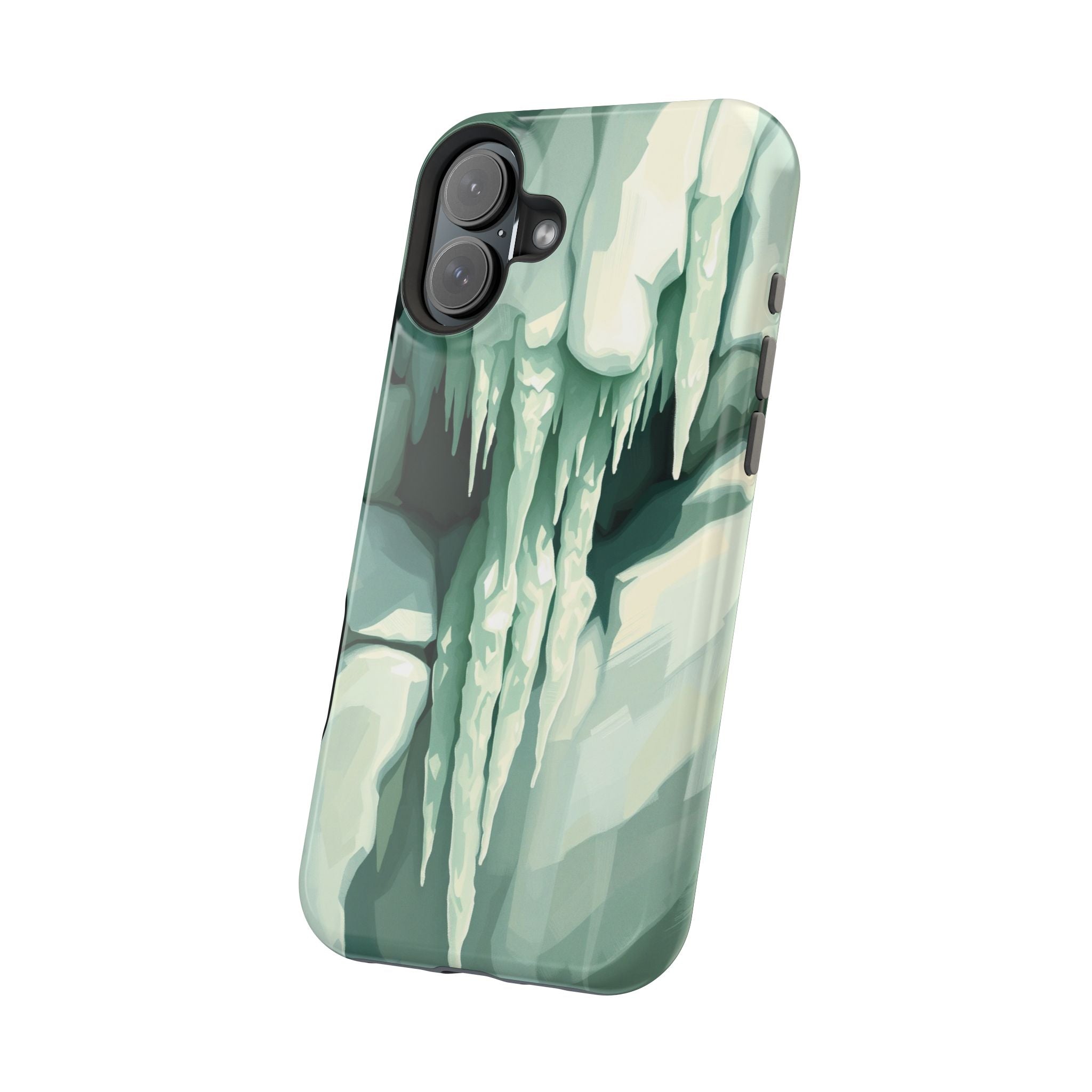 iPhone Earthy Icicle Formation Design Slim Everyday Designer Case · iPhone Case