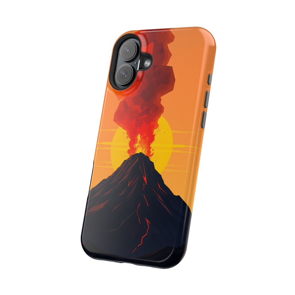 iPhone Vibrant Volcanic Eruption Design Slim Everyday iPhone Designer · iPhone C
