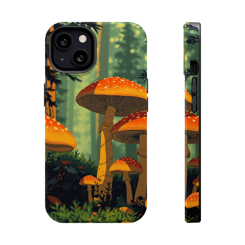 iPhone Earthy Mushroom Forest Design Slim Everyday iPhone 19 Designer · iPhone C