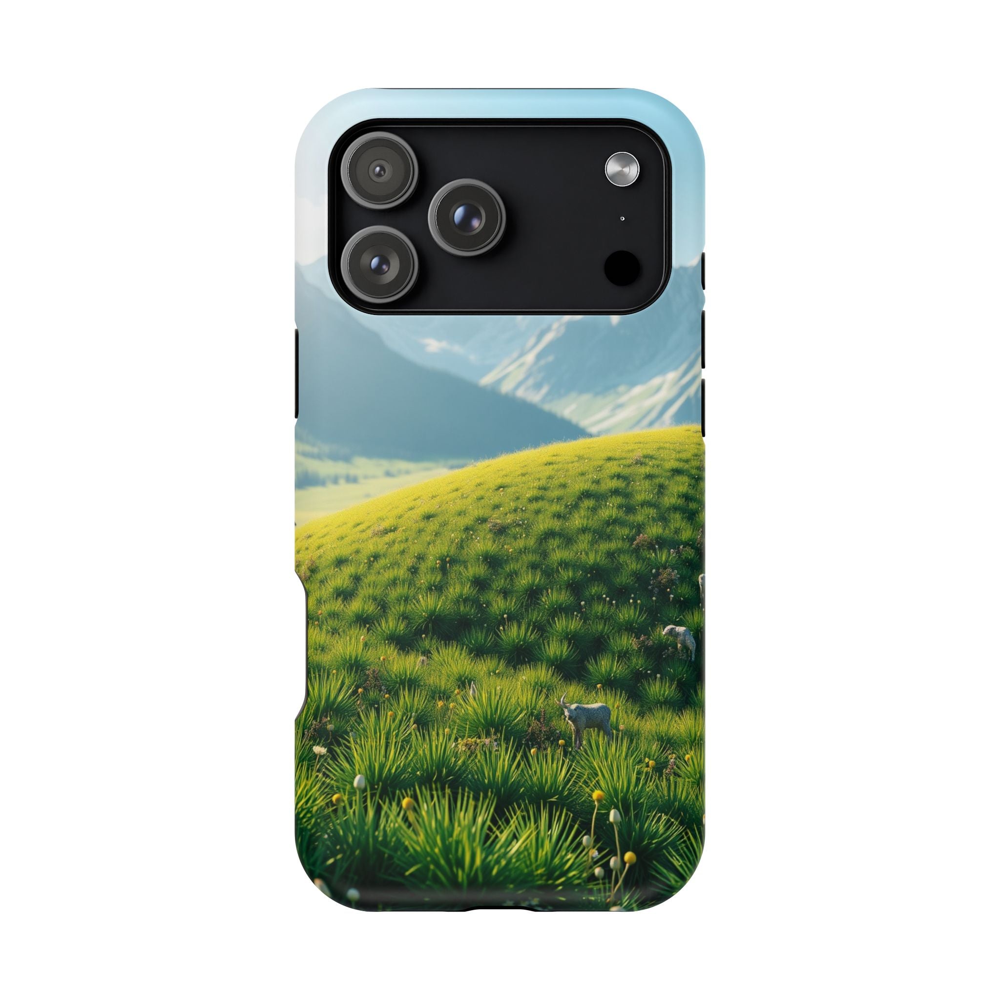 iPhone Vibrant Alpine Meadow Design Slim Everyday Designer Case · iPhone Case