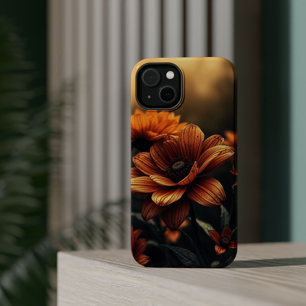 iPhone Radiant Floral Ombre Design Bold Modern Everyday Snap Case · iPhone Case