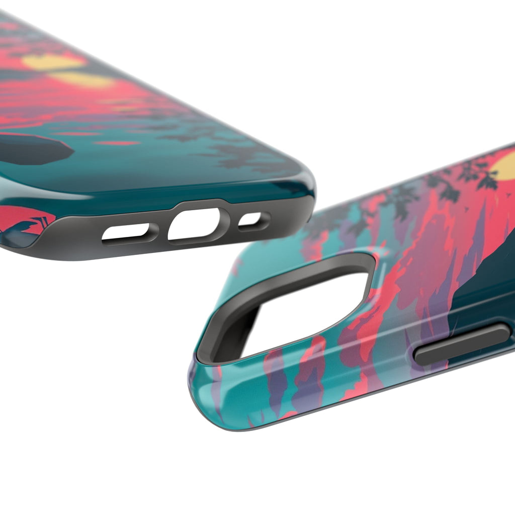 iPhone Dreamy Lake at Twilight Design Slim Everyday iPhone 16 Designer · iPhone
