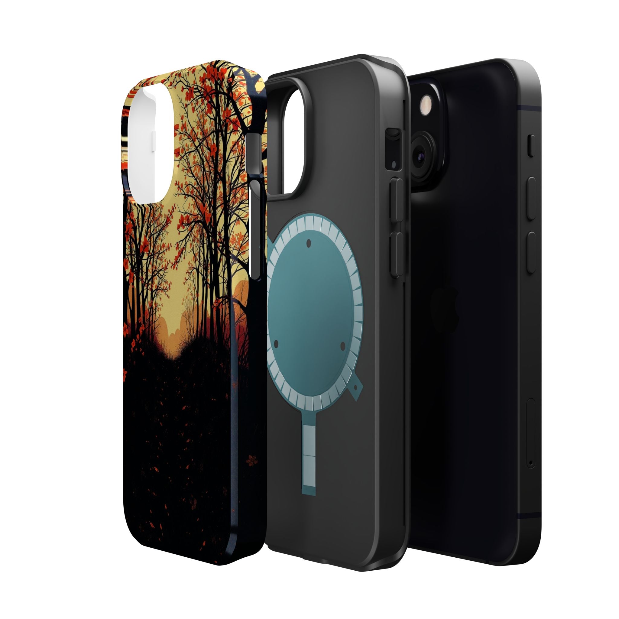 iPhone Dreamy Blossom Trail Design Bold Modern Everyday Snap Case · iPhone Case