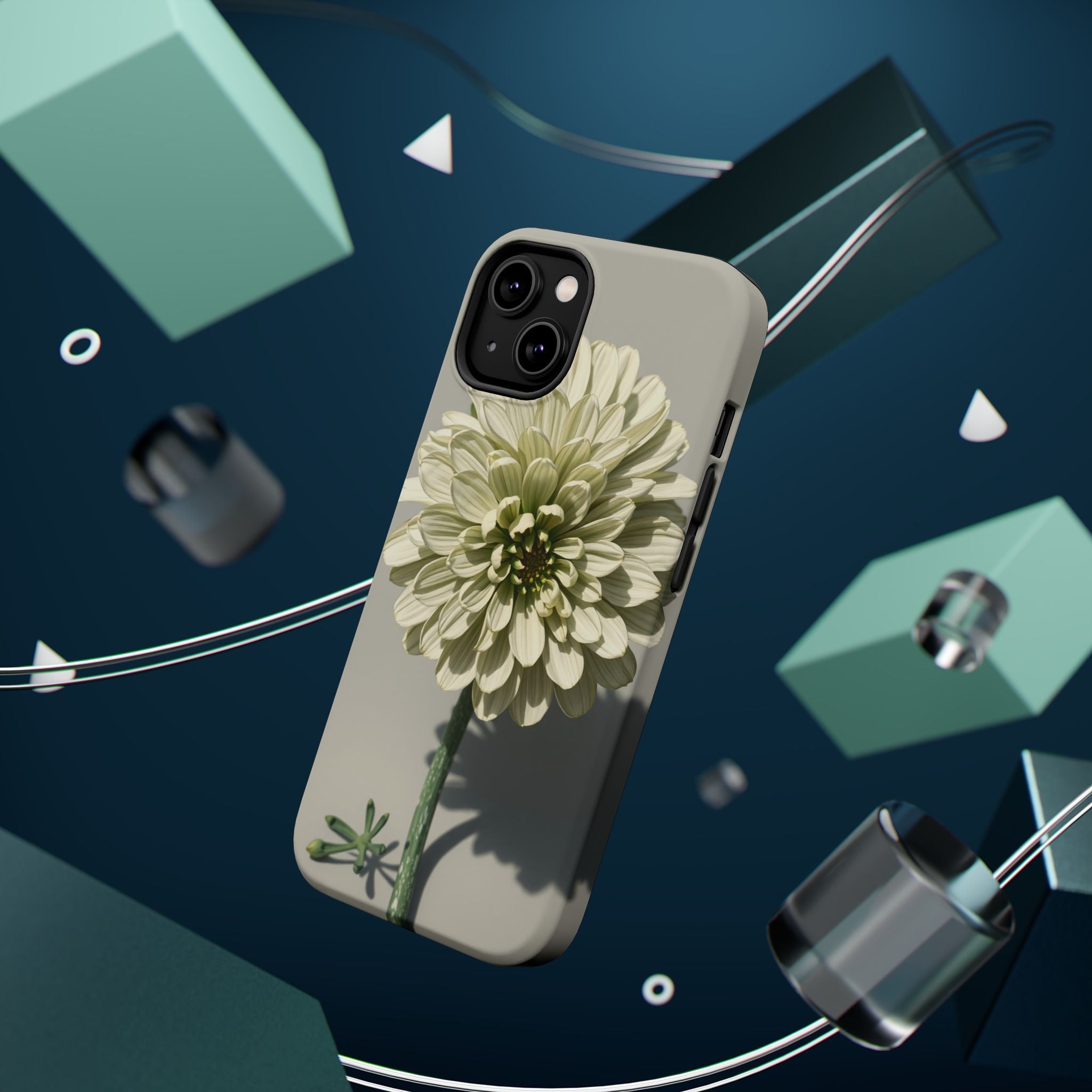 iPhone Ranunculus Stack Grunge Distressed Slim iPhone Everyday Designer · iPhone