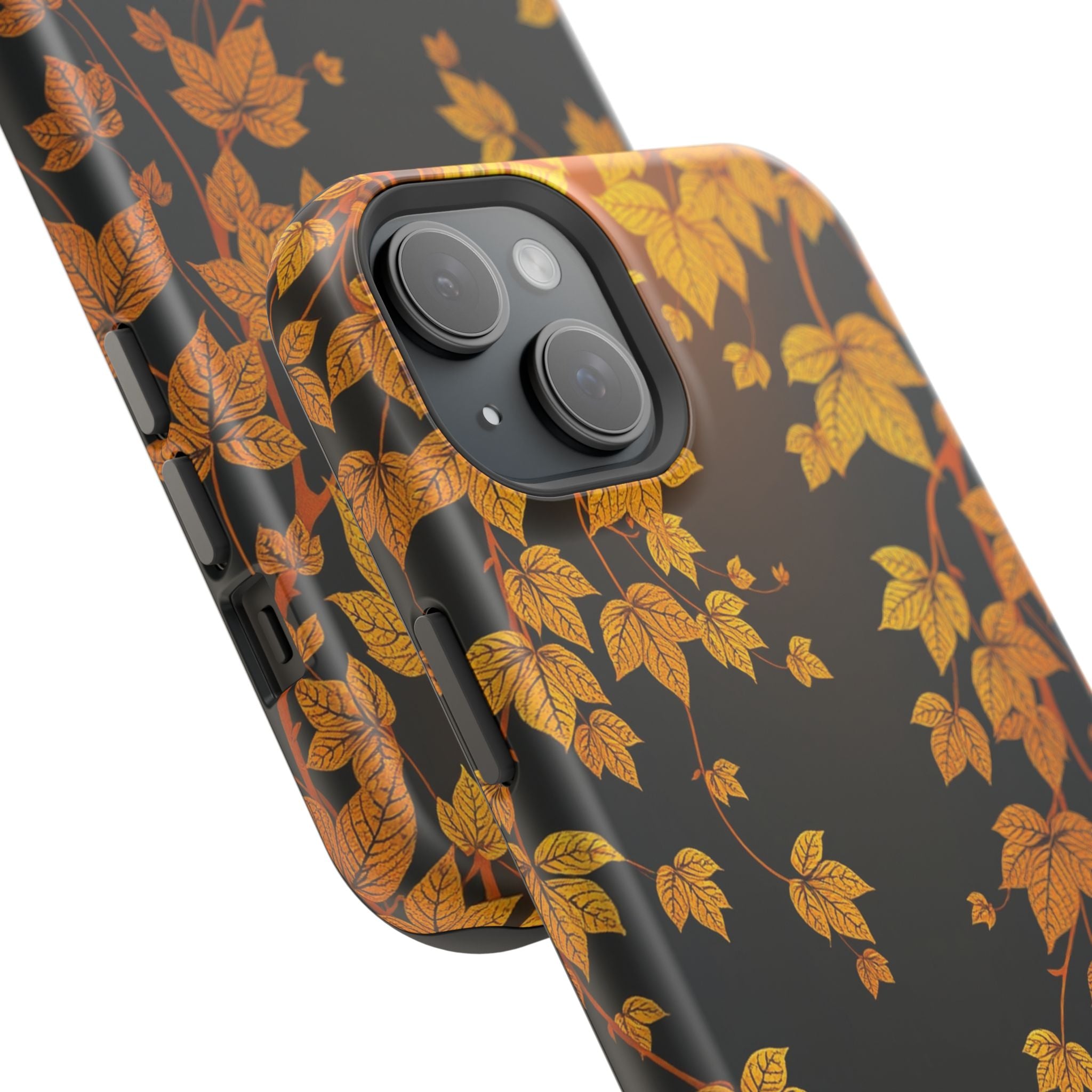 iPhone Mustard And Rust Art Nouveau Vine Slim Everyday iPhone 14 · iPhone Case