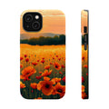 iPhone Poppy Field Cinematic Art Bold Modern Everyday Snap Case · iPhone Case