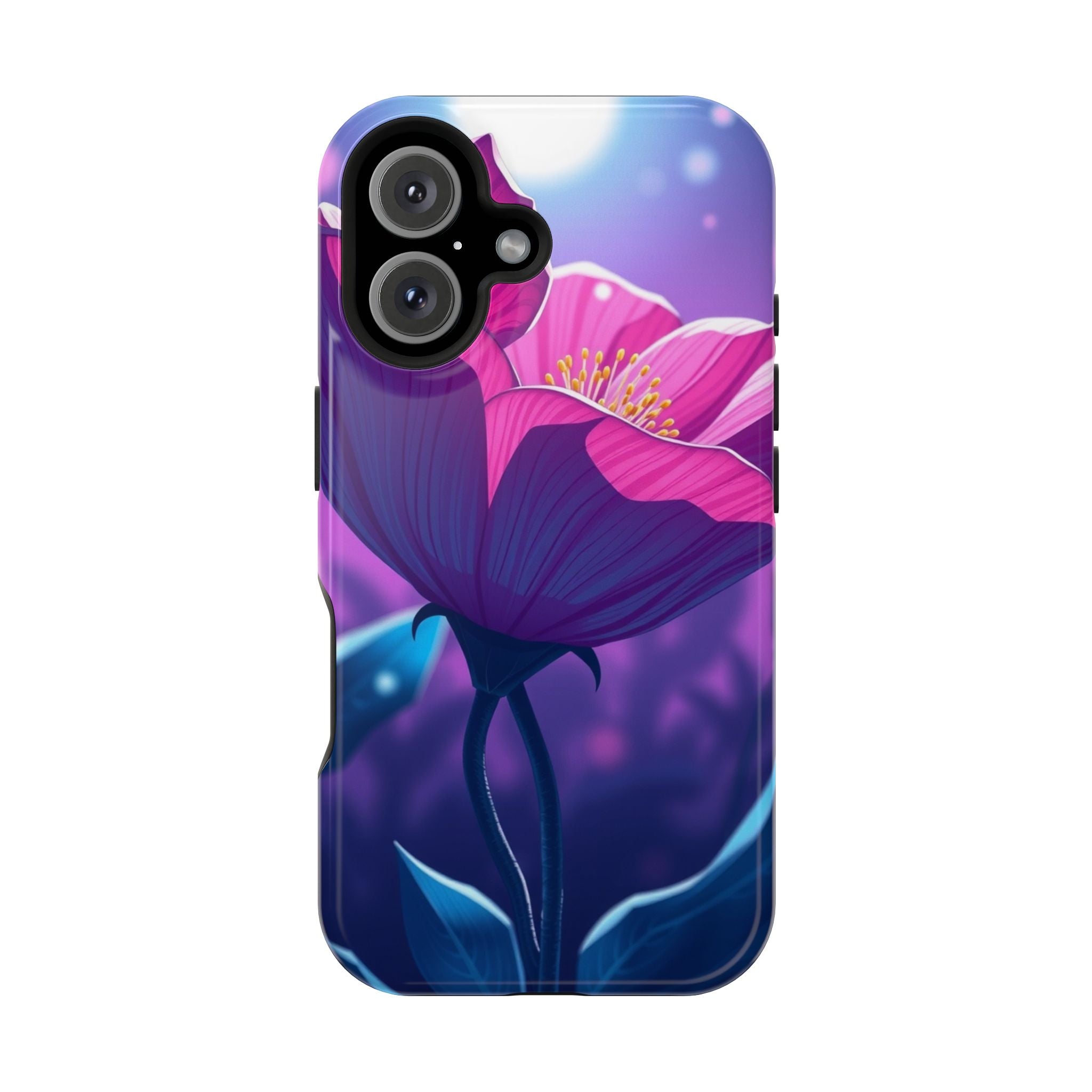 iPhone Night Bloomer Pastel Kawaii Bold Modern Everyday Snap Case · iPhone Case