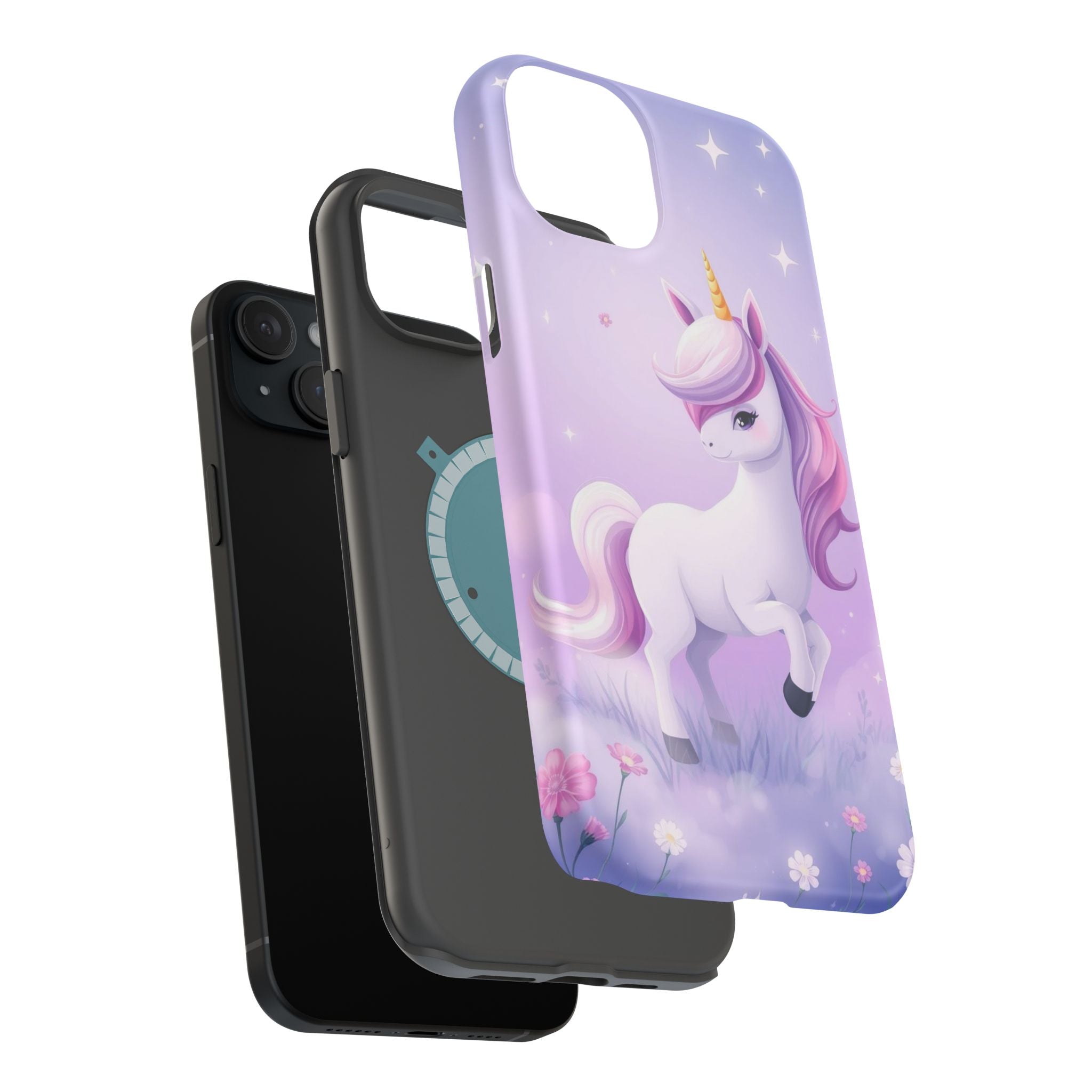 iPhone Lilac Mist Unicorn Kids Fun iPhone Phone Case Gift Artistic · iPhone Case
