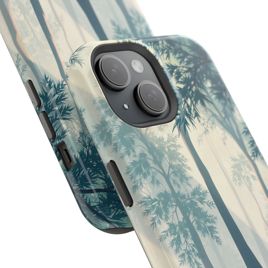 iPhone Mint And Blush Cypress Swamp Slim Everyday Designer Case · iPhone Case